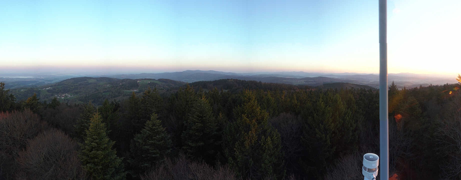 Archiv Foto Webcam Aussichtsturm am Brotjacklriegel