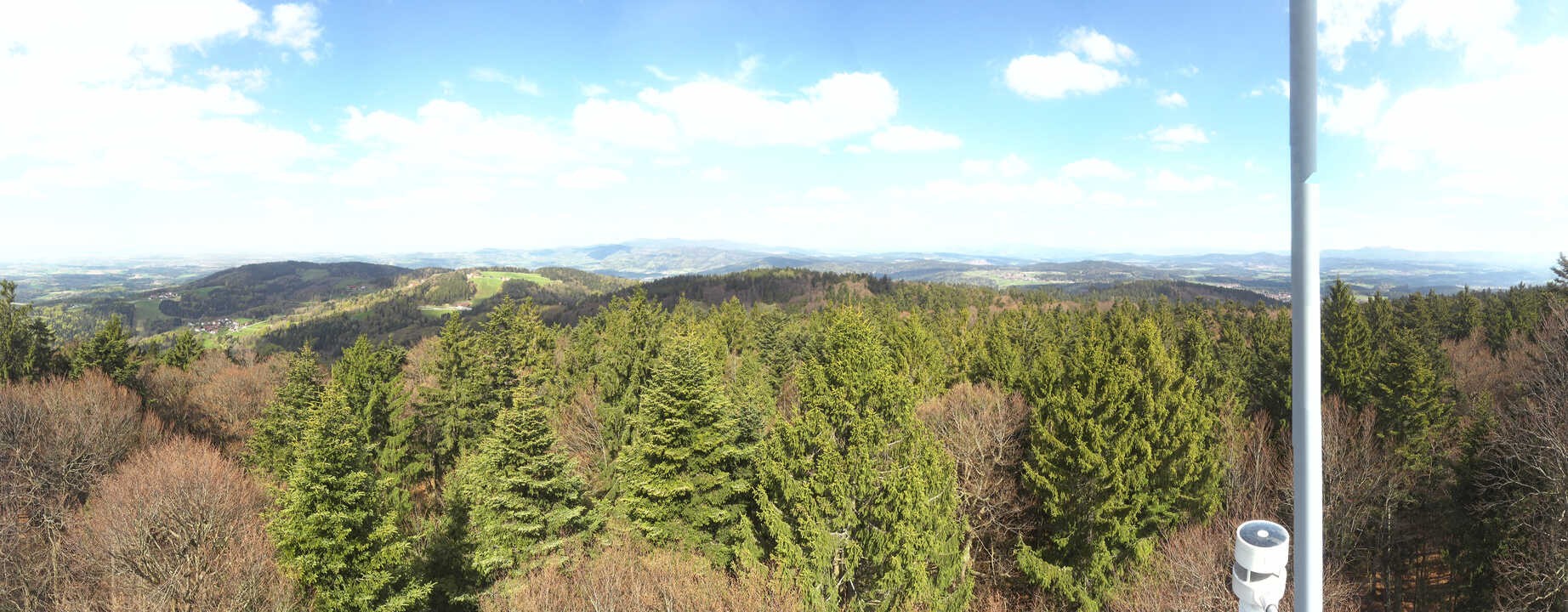 Archiv Foto Webcam Aussichtsturm am Brotjacklriegel