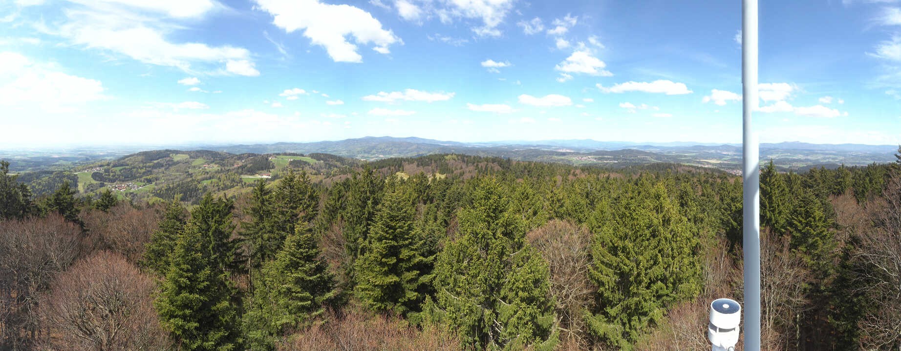 Archiv Foto Webcam Aussichtsturm am Brotjacklriegel