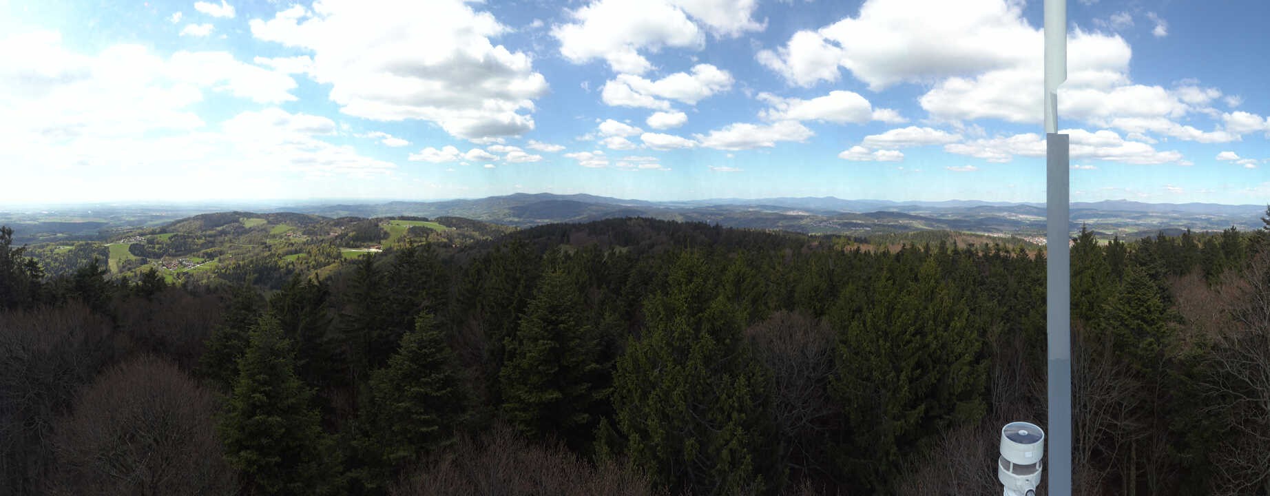 Archiv Foto Webcam Aussichtsturm am Brotjacklriegel