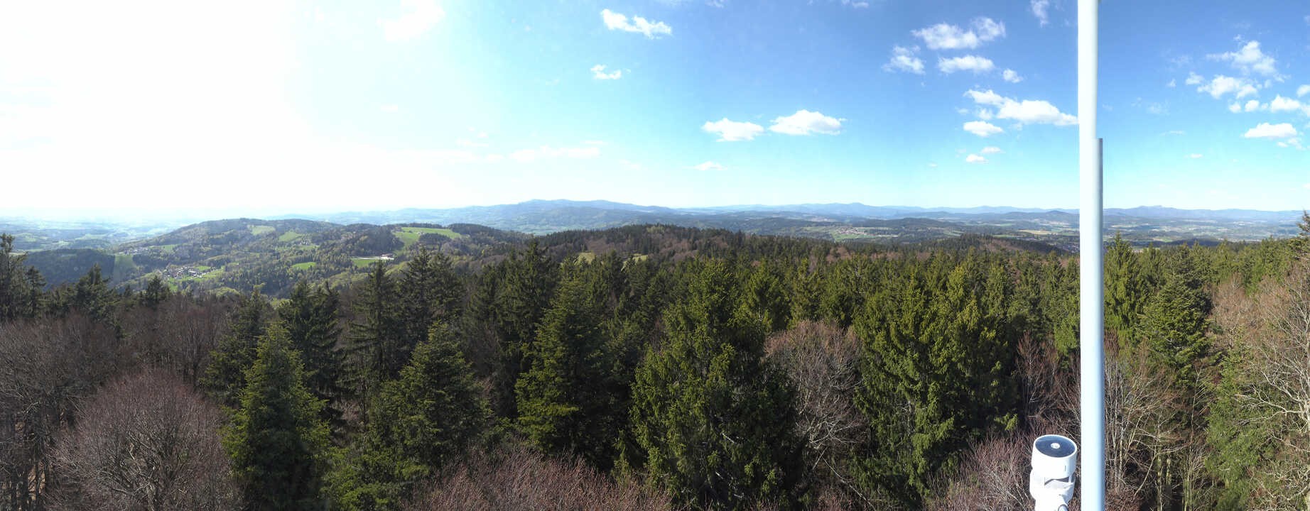 Archiv Foto Webcam Aussichtsturm am Brotjacklriegel