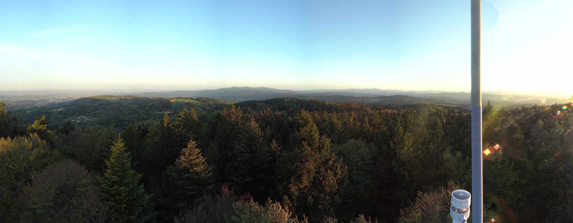 Archiv Foto Webcam Aussichtsturm am Brotjacklriegel