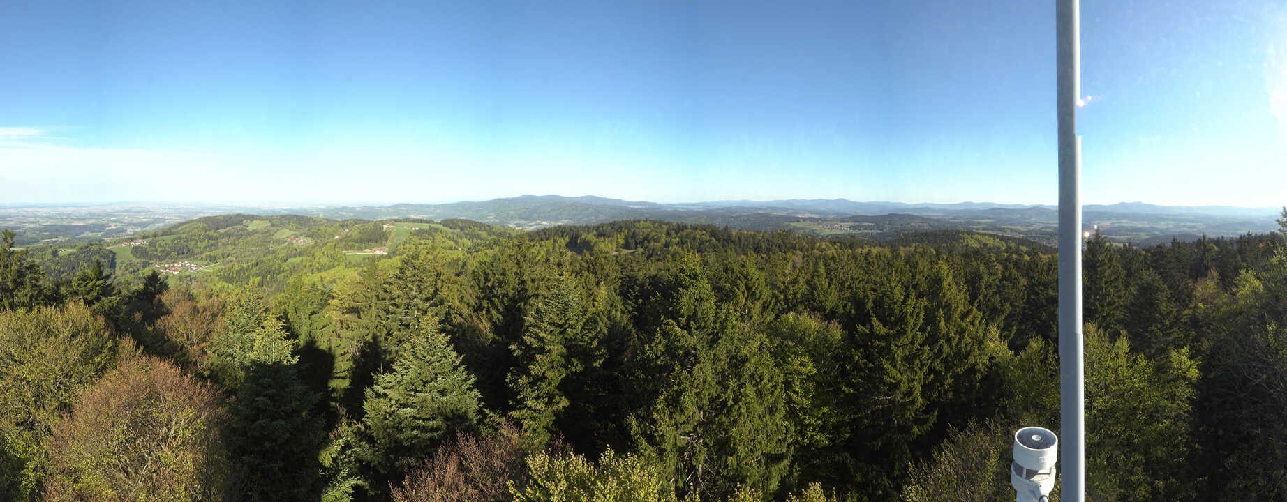 Archiv Foto Webcam Aussichtsturm am Brotjacklriegel