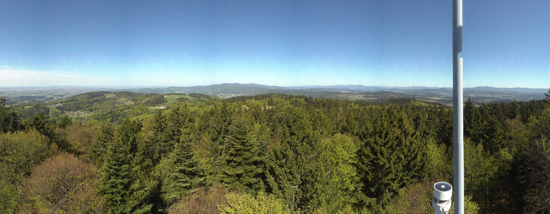 Archiv Foto Webcam Aussichtsturm am Brotjacklriegel