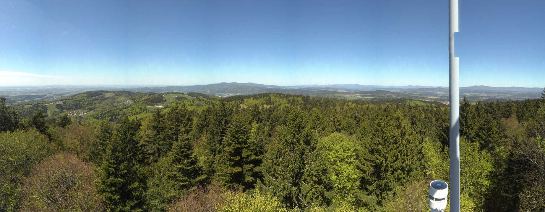 Archiv Foto Webcam Aussichtsturm am Brotjacklriegel