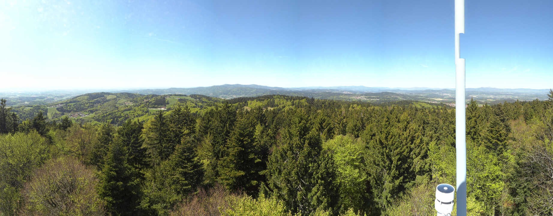 Archiv Foto Webcam Aussichtsturm am Brotjacklriegel