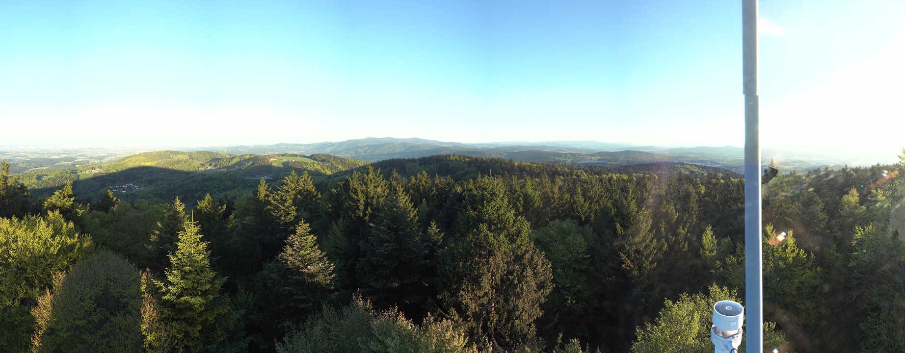 Archiv Foto Webcam Aussichtsturm am Brotjacklriegel