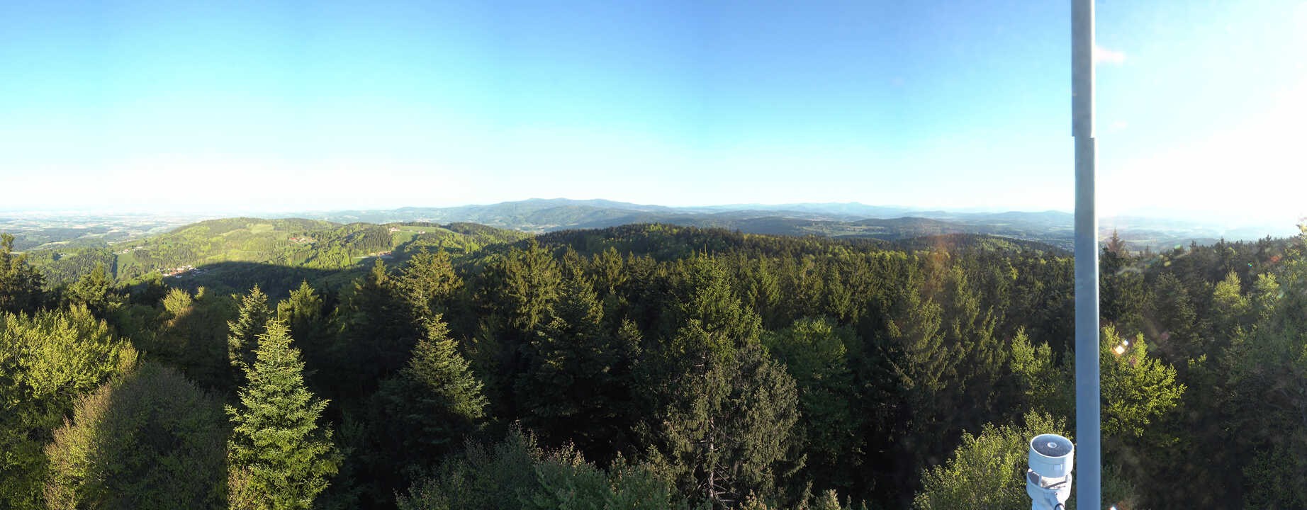 Archiv Foto Webcam Aussichtsturm am Brotjacklriegel
