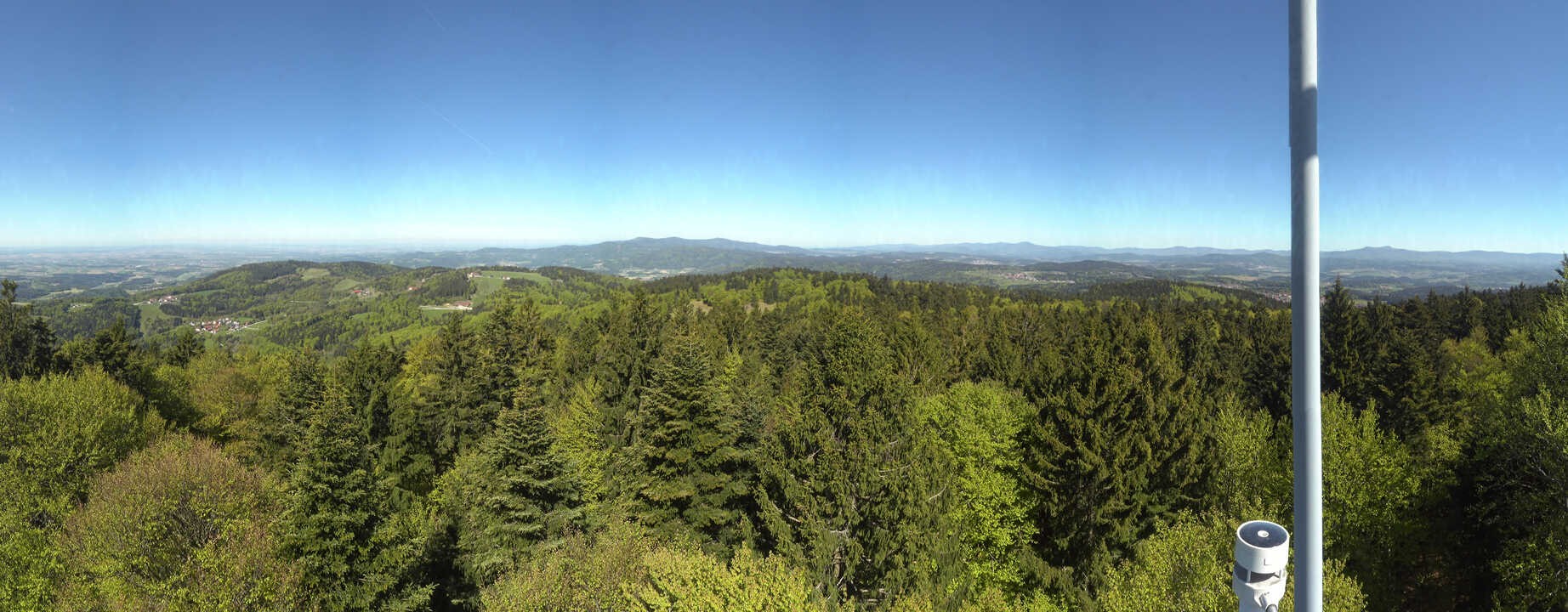 Archiv Foto Webcam Aussichtsturm am Brotjacklriegel