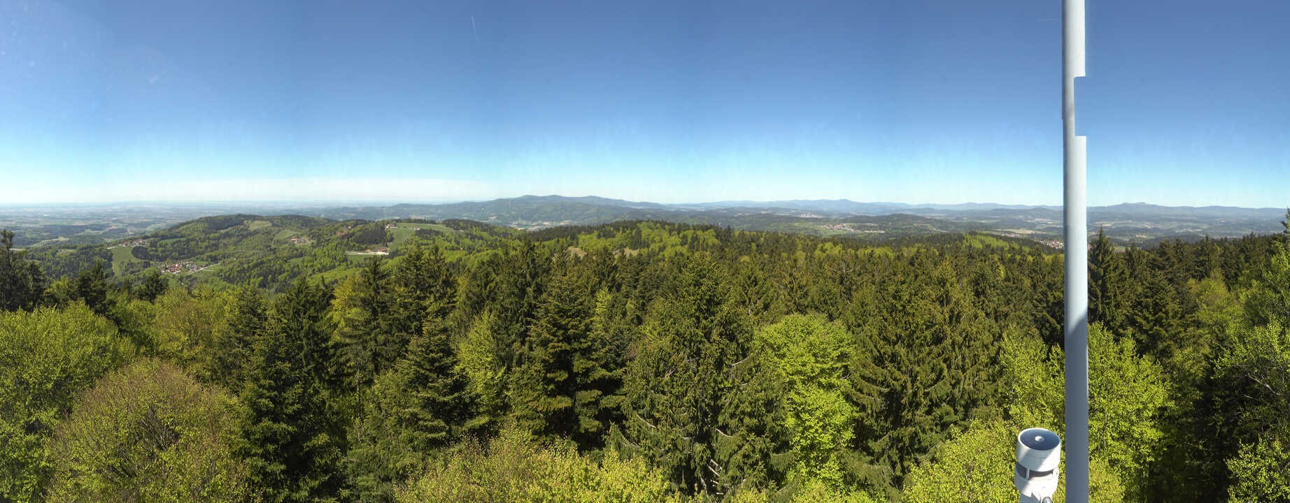 Archiv Foto Webcam Aussichtsturm am Brotjacklriegel