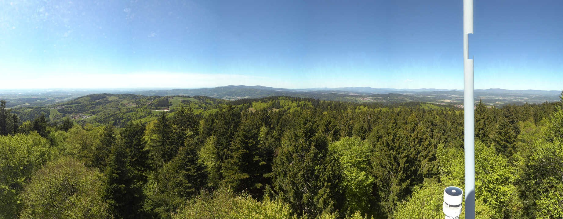 Archiv Foto Webcam Aussichtsturm am Brotjacklriegel