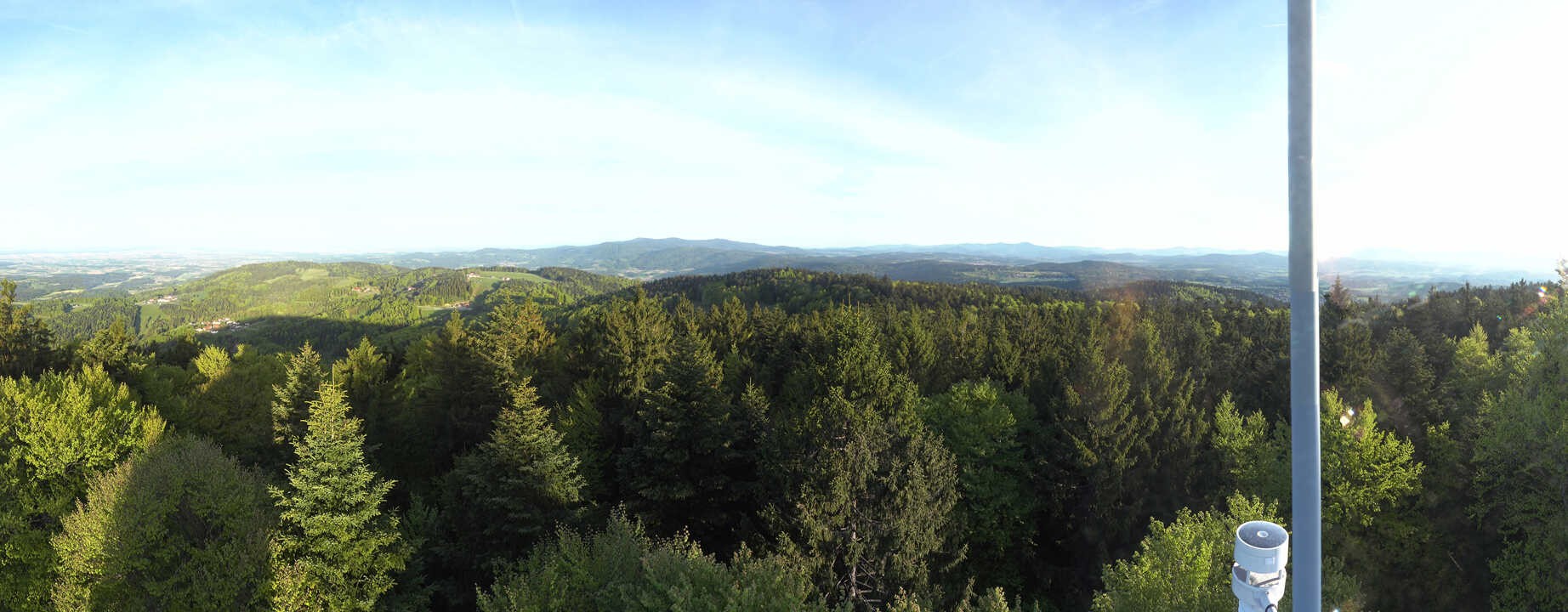 Archiv Foto Webcam Aussichtsturm am Brotjacklriegel