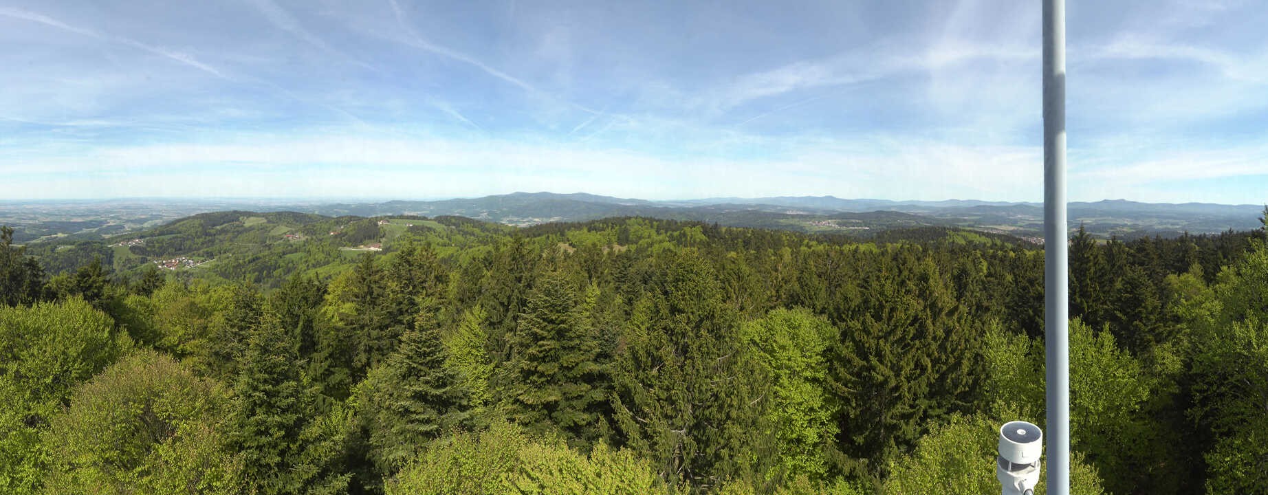 Archiv Foto Webcam Aussichtsturm am Brotjacklriegel