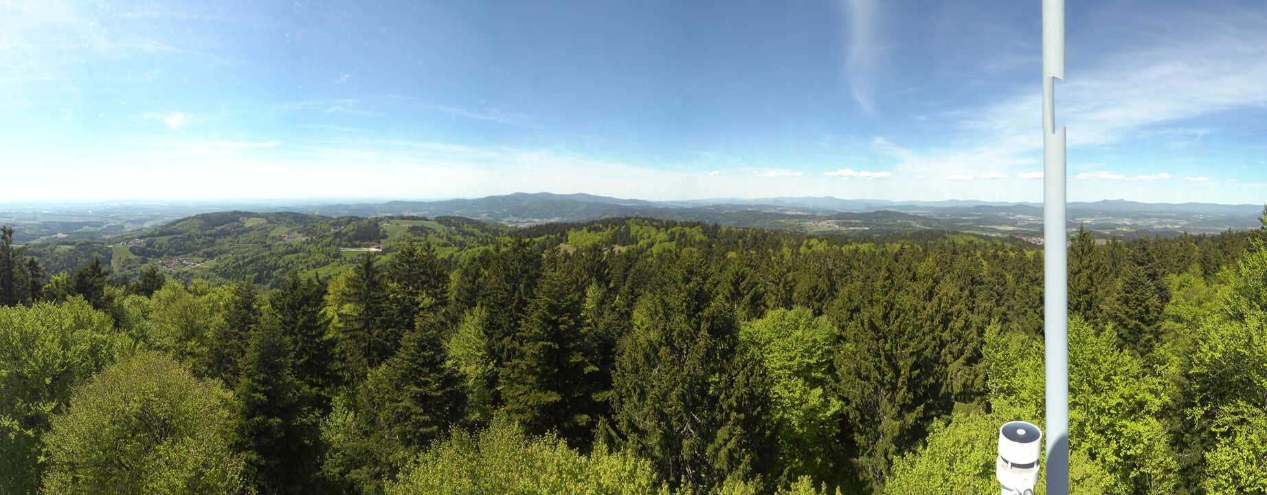 Archiv Foto Webcam Aussichtsturm am Brotjacklriegel