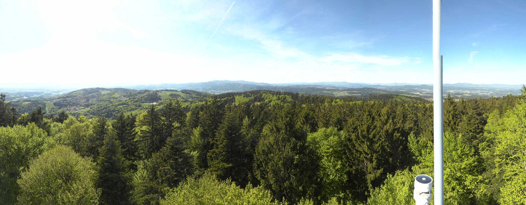 Archiv Foto Webcam Aussichtsturm am Brotjacklriegel