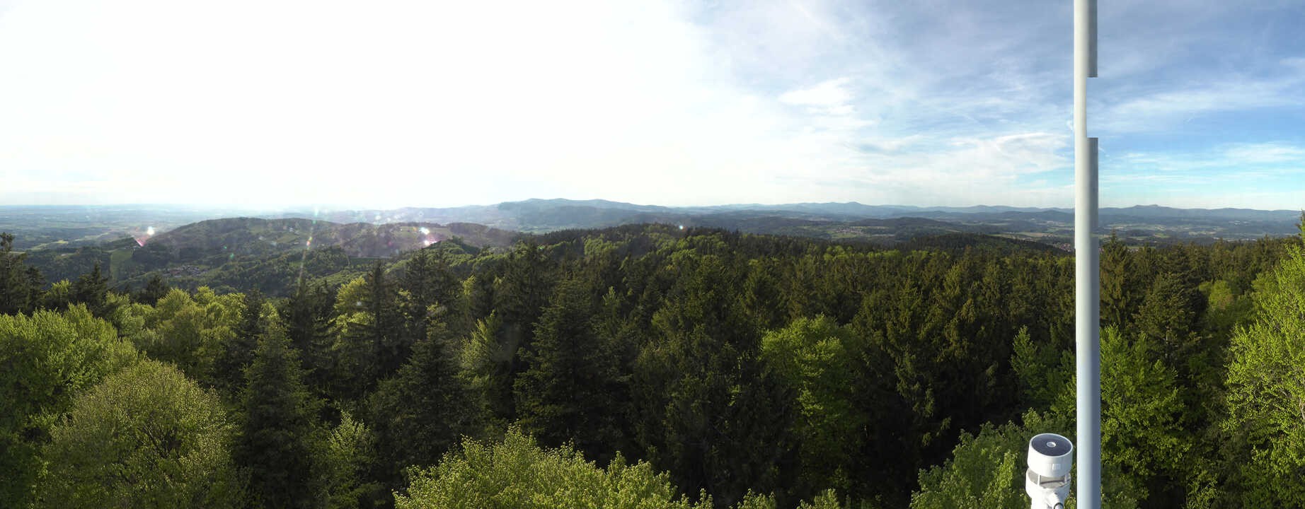 Archiv Foto Webcam Aussichtsturm am Brotjacklriegel