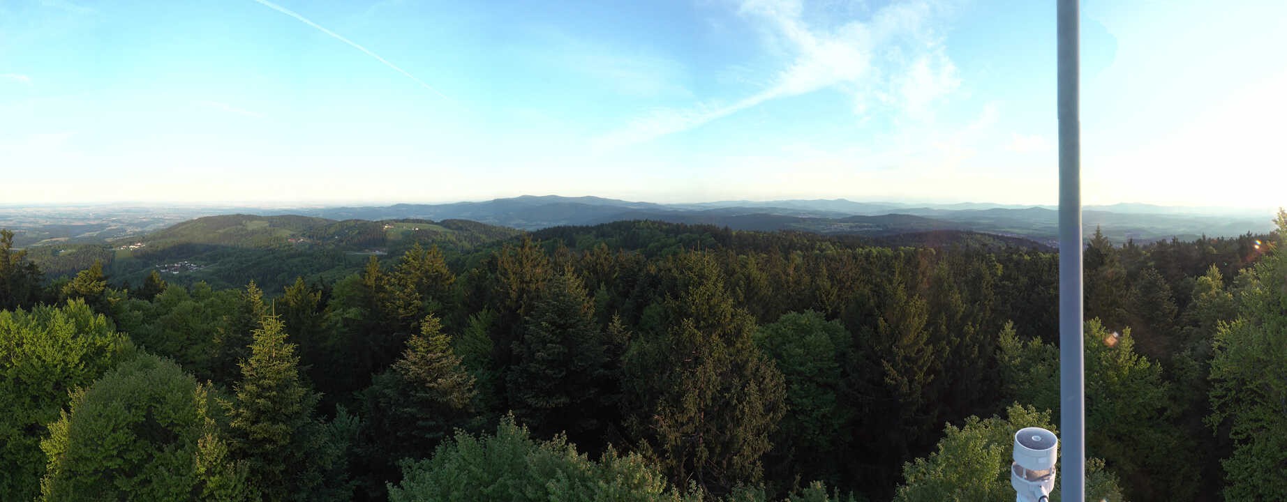 Archiv Foto Webcam Aussichtsturm am Brotjacklriegel