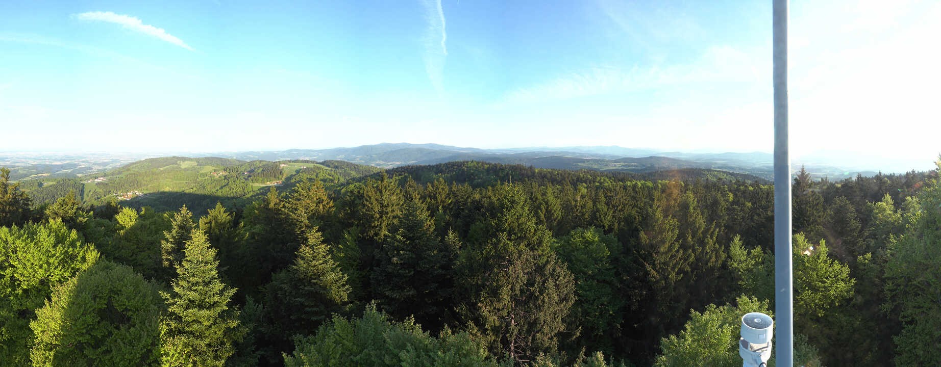 Archiv Foto Webcam Aussichtsturm am Brotjacklriegel
