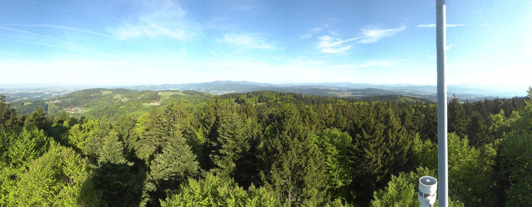 Archiv Foto Webcam Aussichtsturm am Brotjacklriegel
