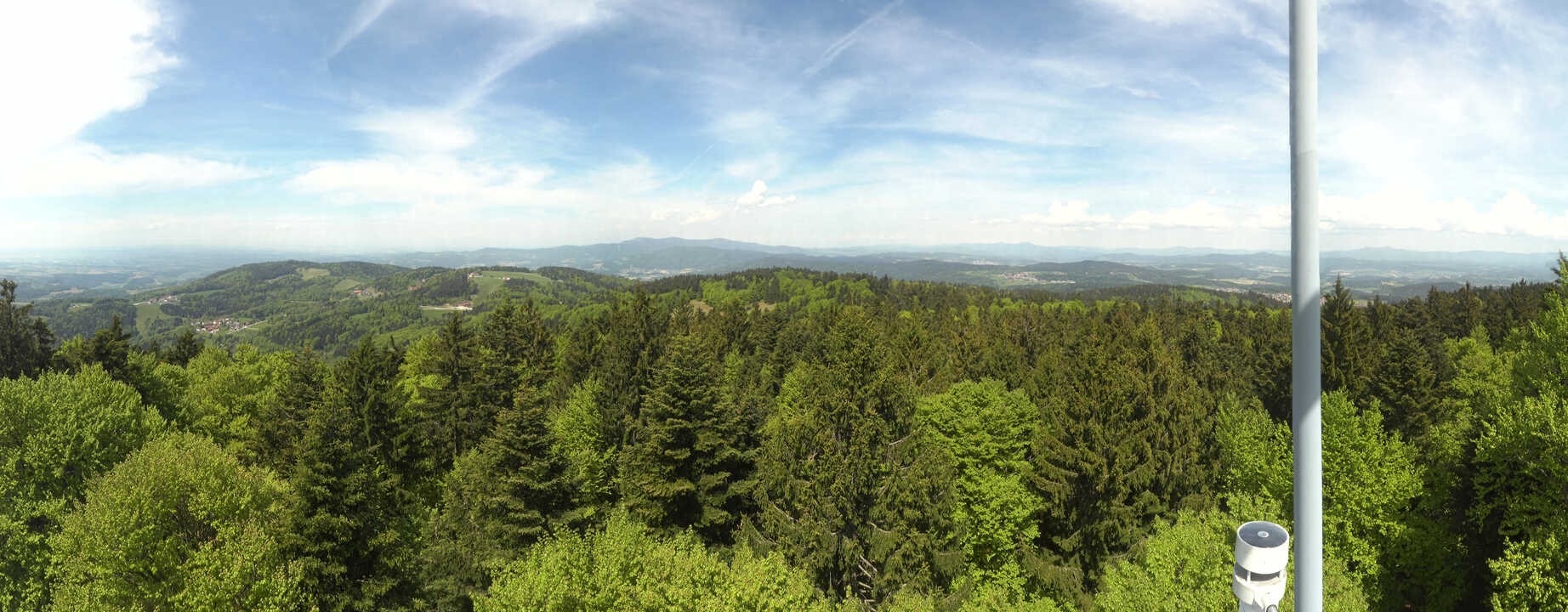 Archiv Foto Webcam Aussichtsturm am Brotjacklriegel