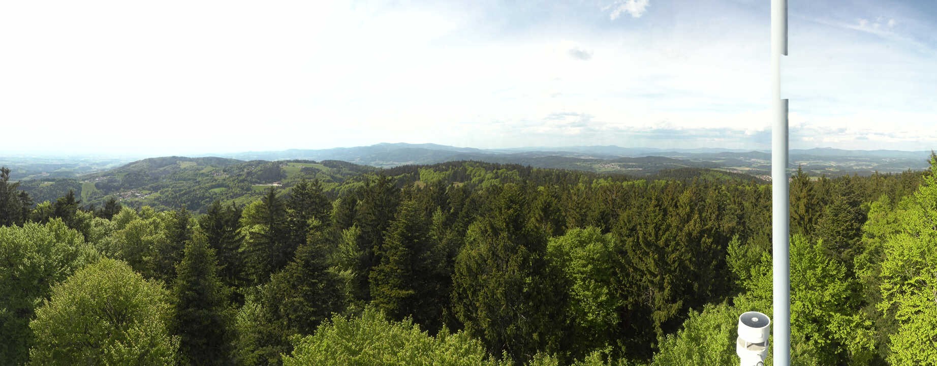Archiv Foto Webcam Aussichtsturm am Brotjacklriegel