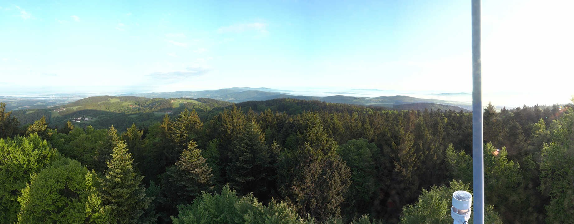 Archiv Foto Webcam Aussichtsturm am Brotjacklriegel