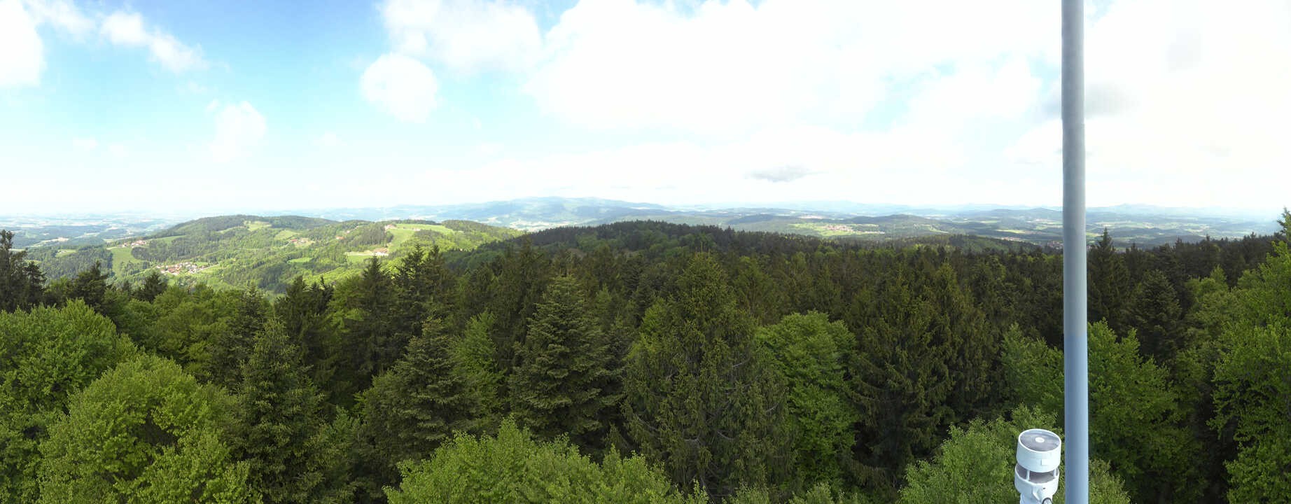 Archiv Foto Webcam Aussichtsturm am Brotjacklriegel