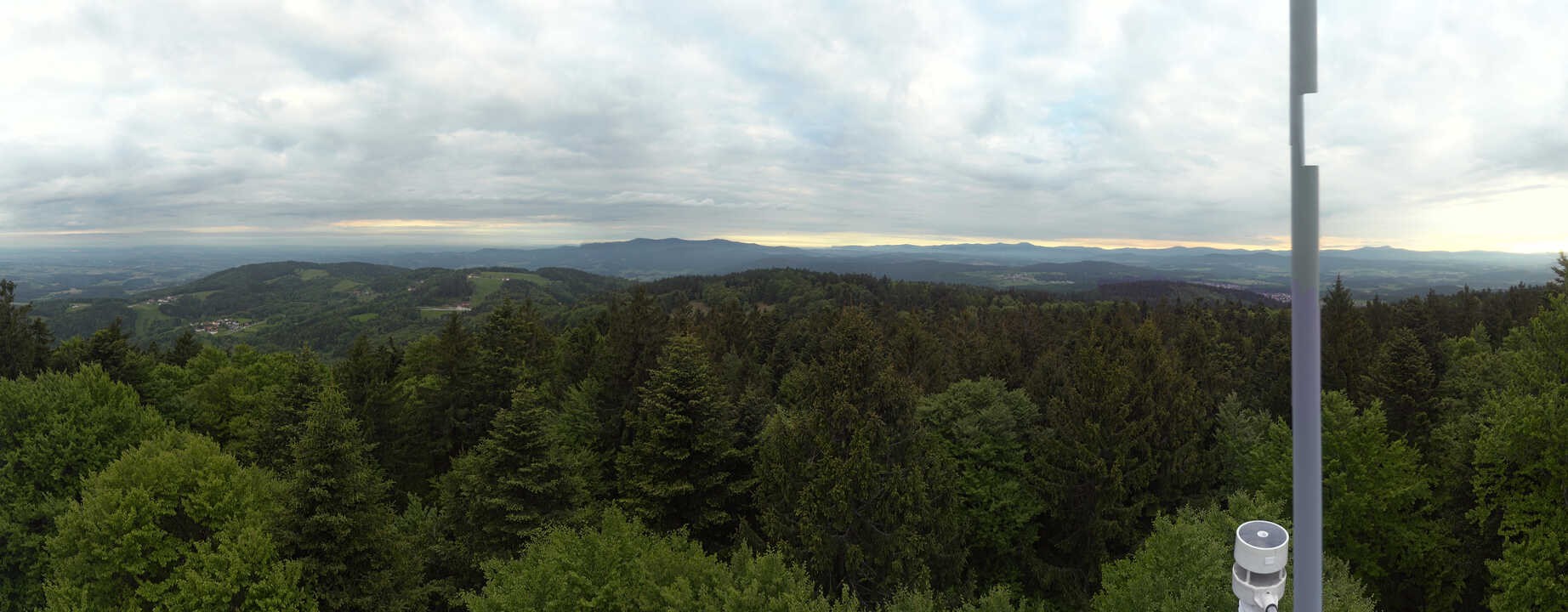 Archiv Foto Webcam Aussichtsturm am Brotjacklriegel