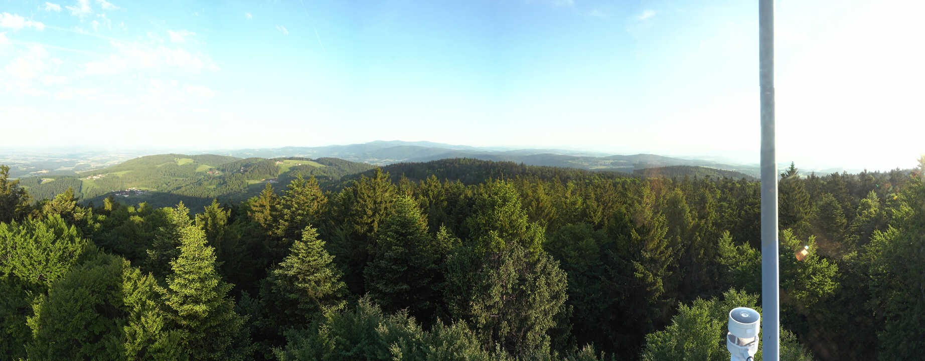 Archiv Foto Webcam Aussichtsturm am Brotjacklriegel