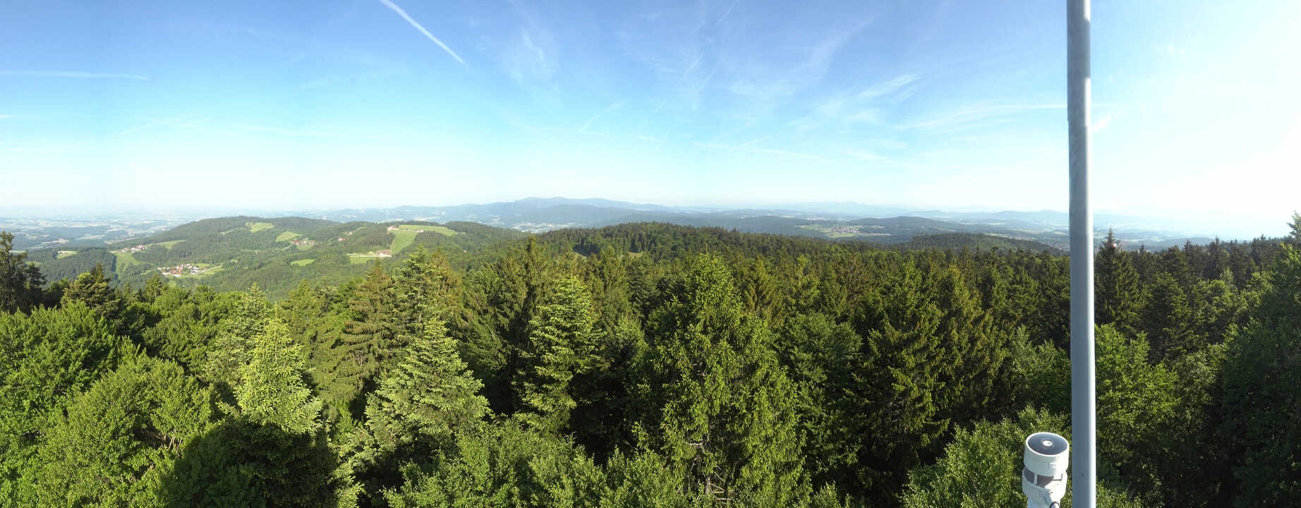 Archiv Foto Webcam Aussichtsturm am Brotjacklriegel