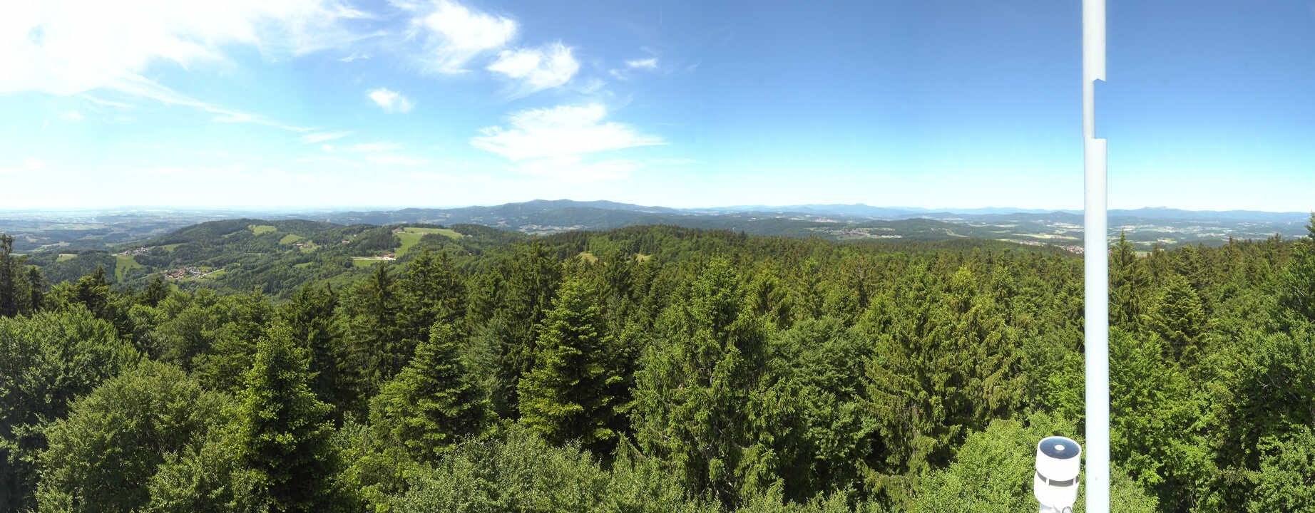 Archiv Foto Webcam Aussichtsturm am Brotjacklriegel