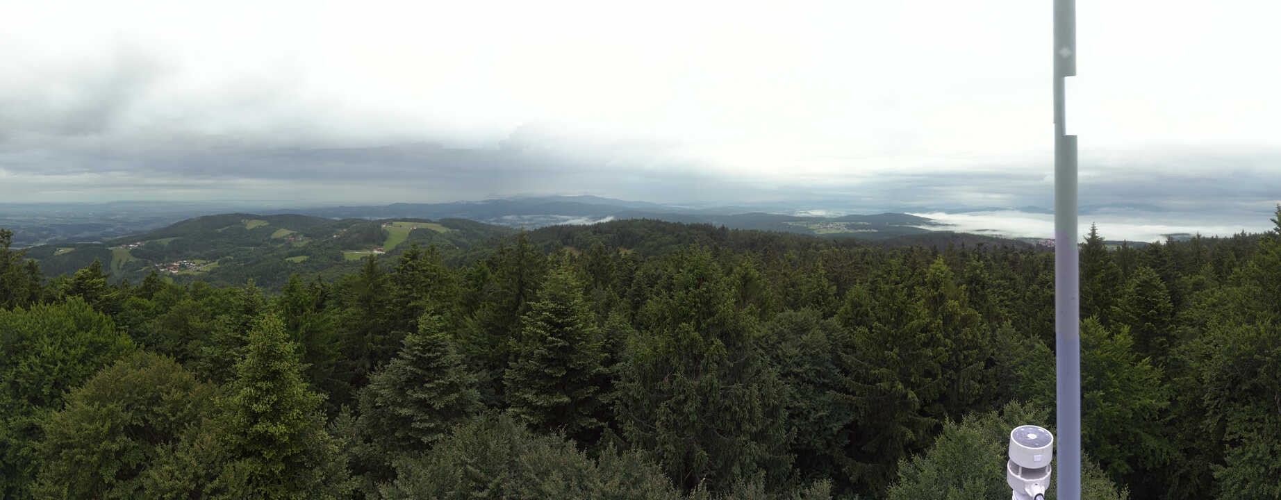 Archiv Foto Webcam Aussichtsturm am Brotjacklriegel