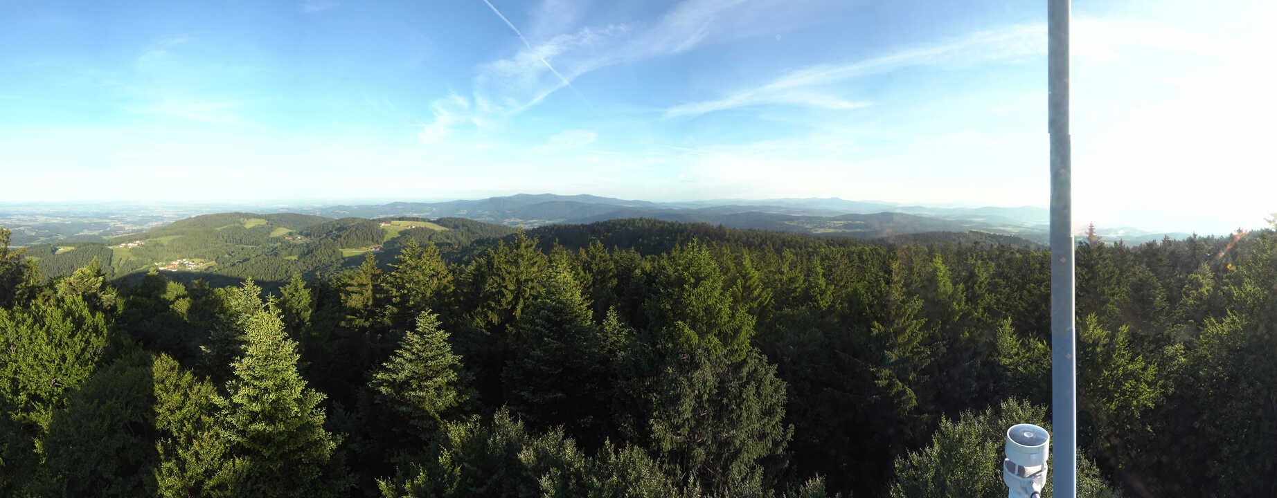 Archiv Foto Webcam Aussichtsturm am Brotjacklriegel