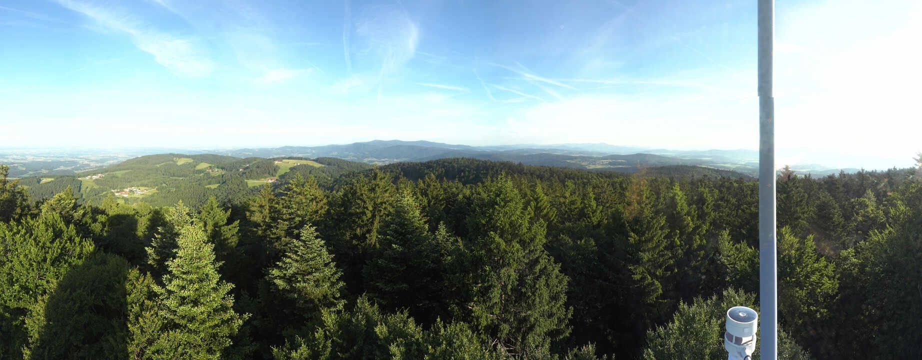 Archiv Foto Webcam Aussichtsturm am Brotjacklriegel