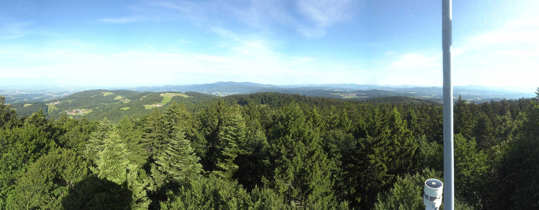 Archiv Foto Webcam Aussichtsturm am Brotjacklriegel