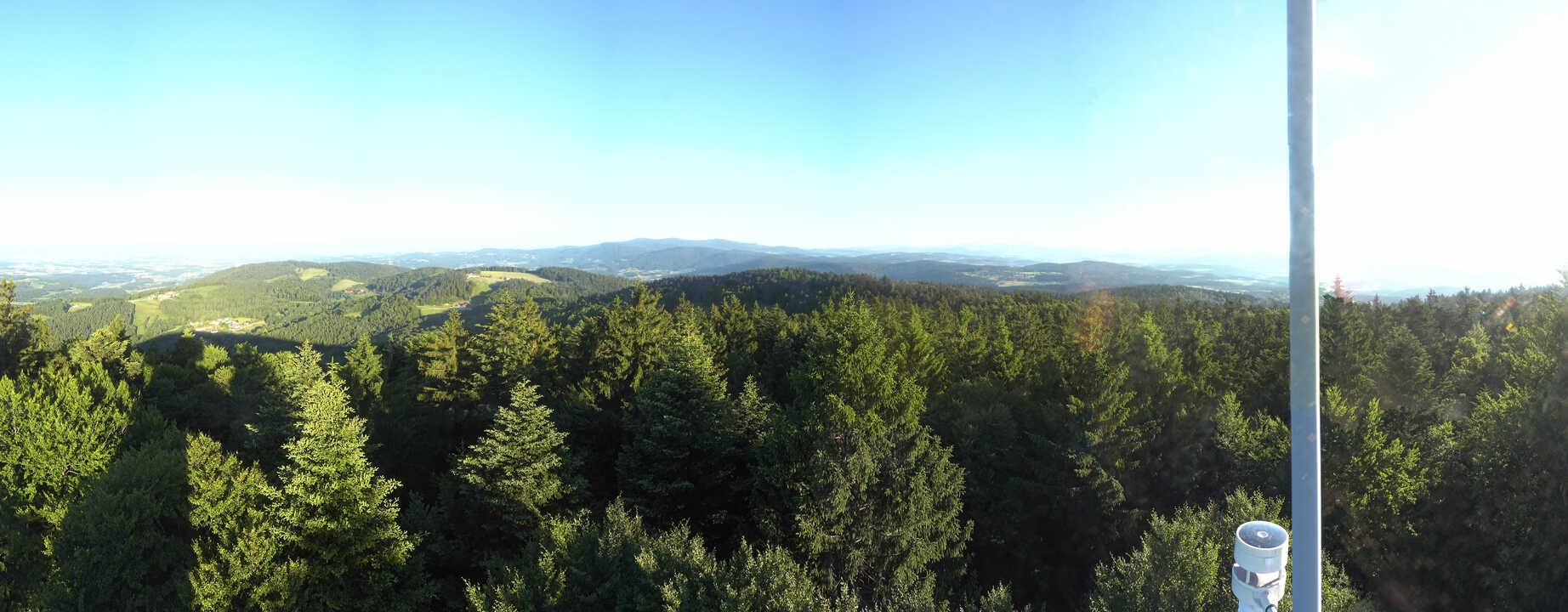 Archiv Foto Webcam Aussichtsturm am Brotjacklriegel