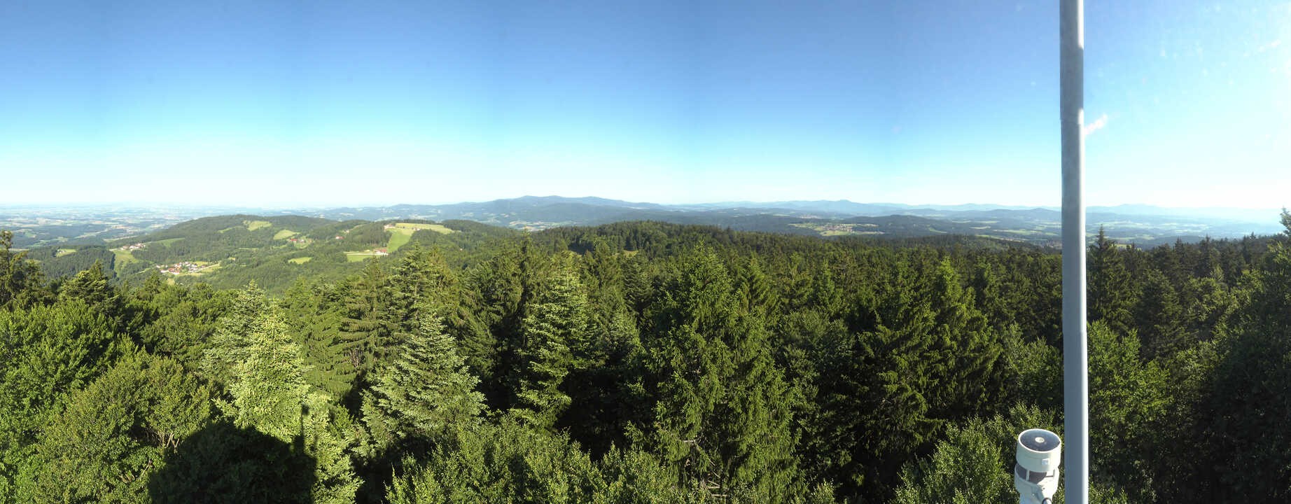 Archiv Foto Webcam Aussichtsturm am Brotjacklriegel