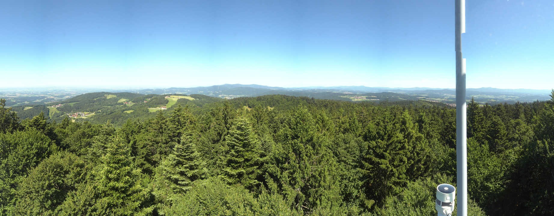 Archiv Foto Webcam Aussichtsturm am Brotjacklriegel