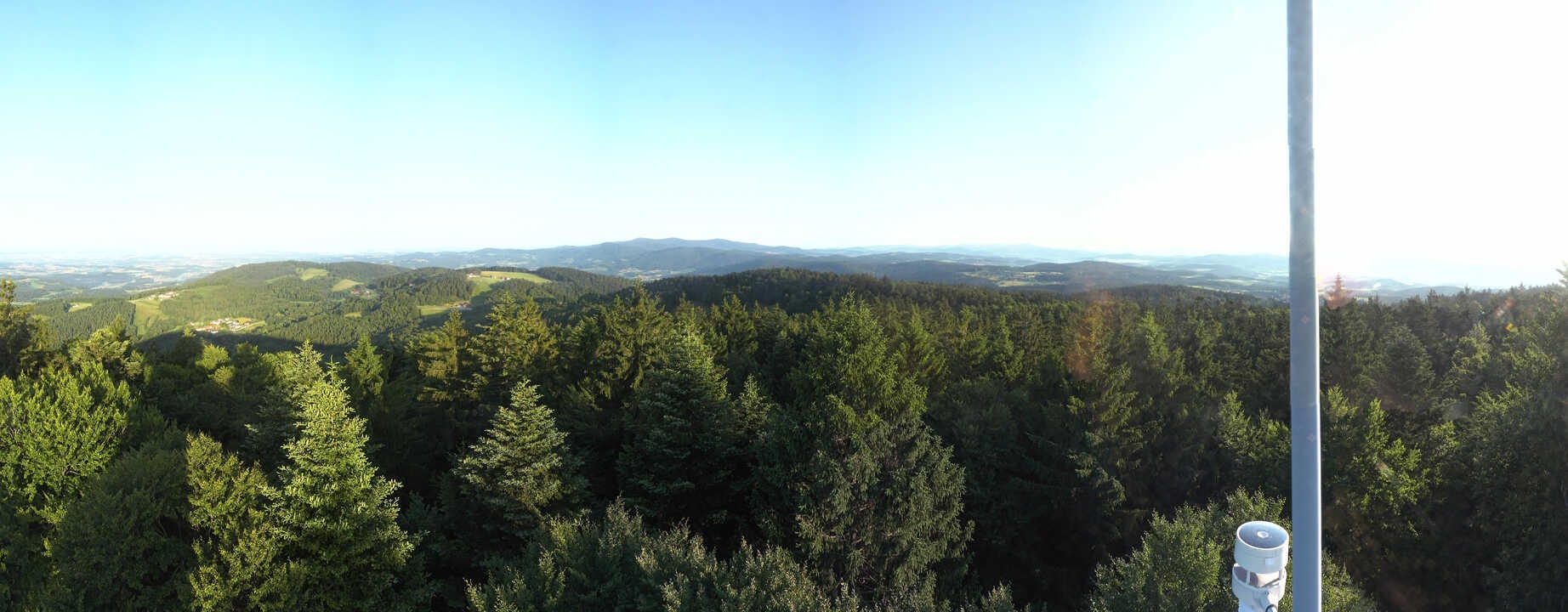 Archiv Foto Webcam Aussichtsturm am Brotjacklriegel