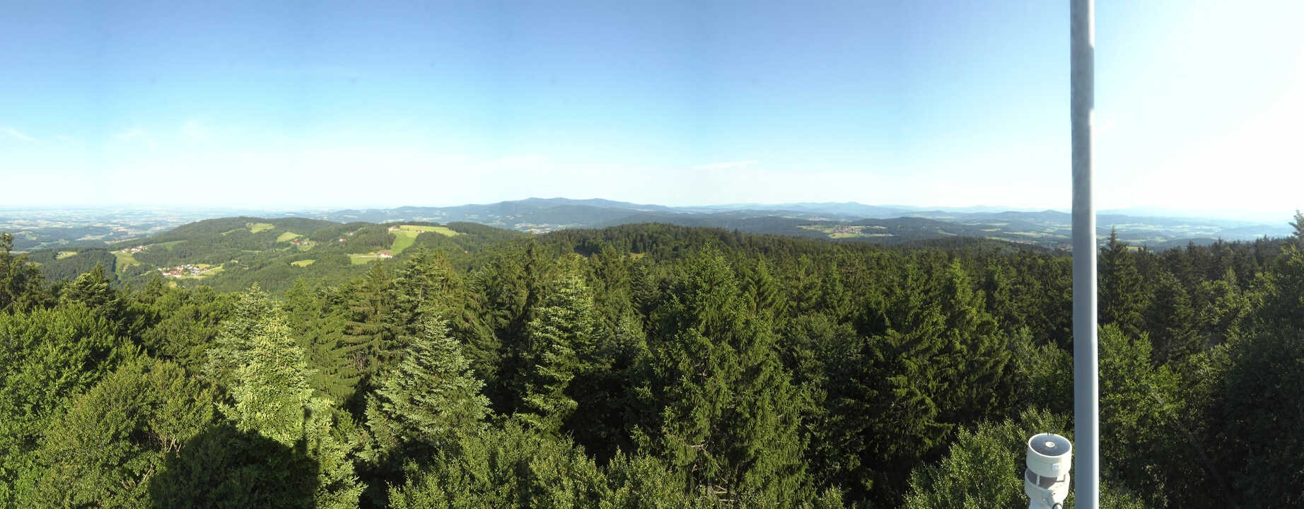 Archiv Foto Webcam Aussichtsturm am Brotjacklriegel