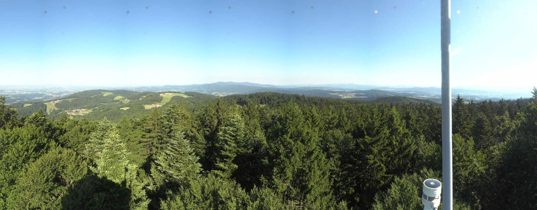 Archiv Foto Webcam Aussichtsturm am Brotjacklriegel