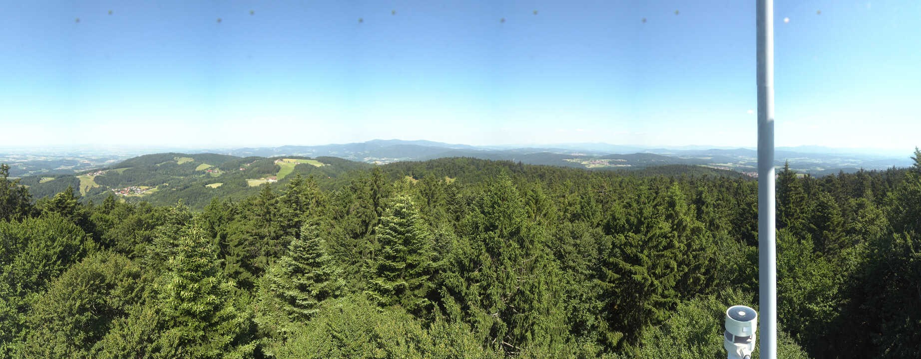 Archiv Foto Webcam Aussichtsturm am Brotjacklriegel
