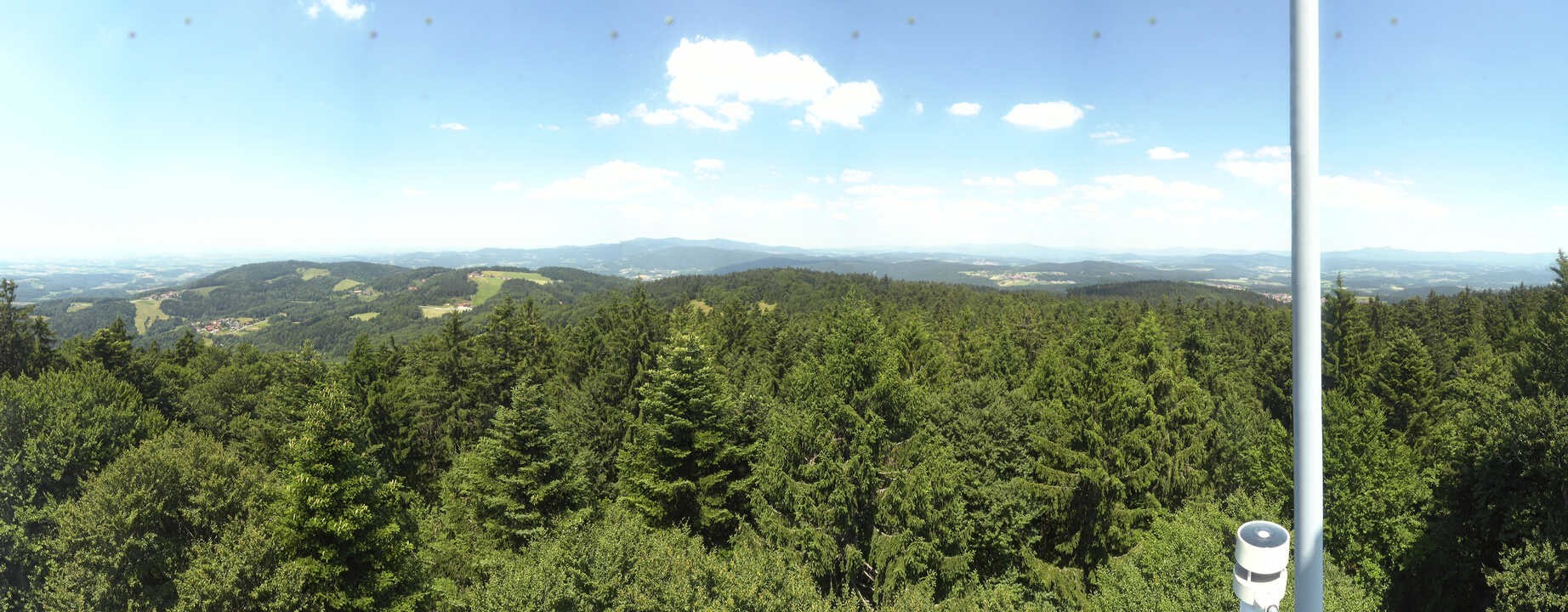 Archiv Foto Webcam Aussichtsturm am Brotjacklriegel