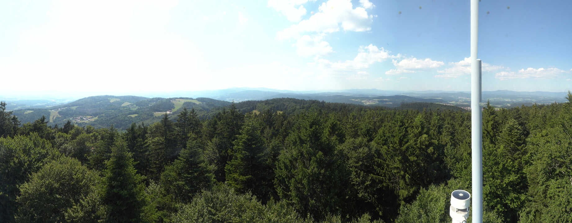 Archiv Foto Webcam Aussichtsturm am Brotjacklriegel
