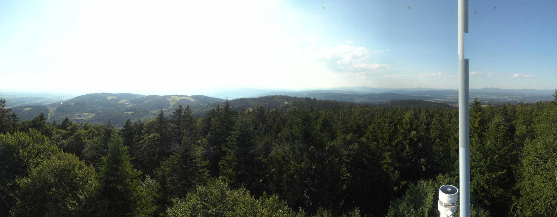 Archiv Foto Webcam Aussichtsturm am Brotjacklriegel