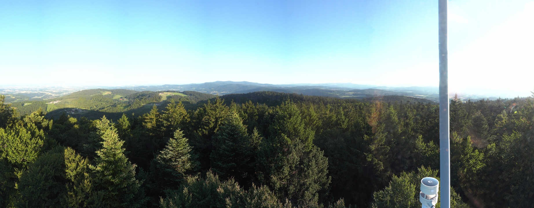 Archiv Foto Webcam Aussichtsturm am Brotjacklriegel