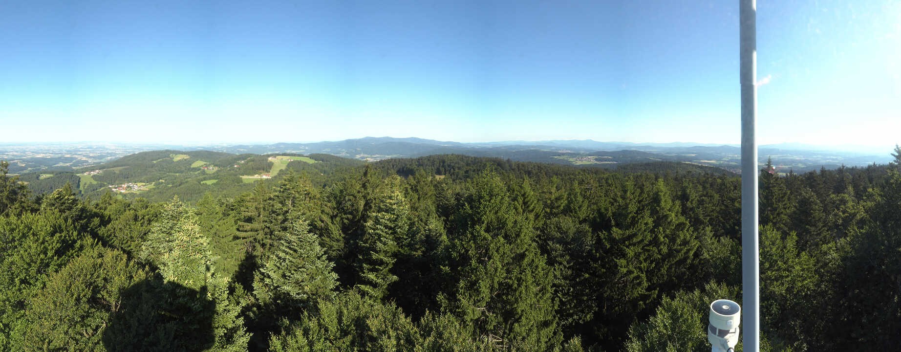 Archiv Foto Webcam Aussichtsturm am Brotjacklriegel