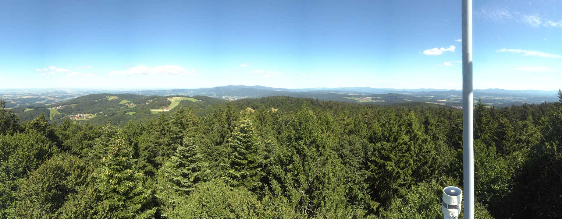 Archiv Foto Webcam Aussichtsturm am Brotjacklriegel