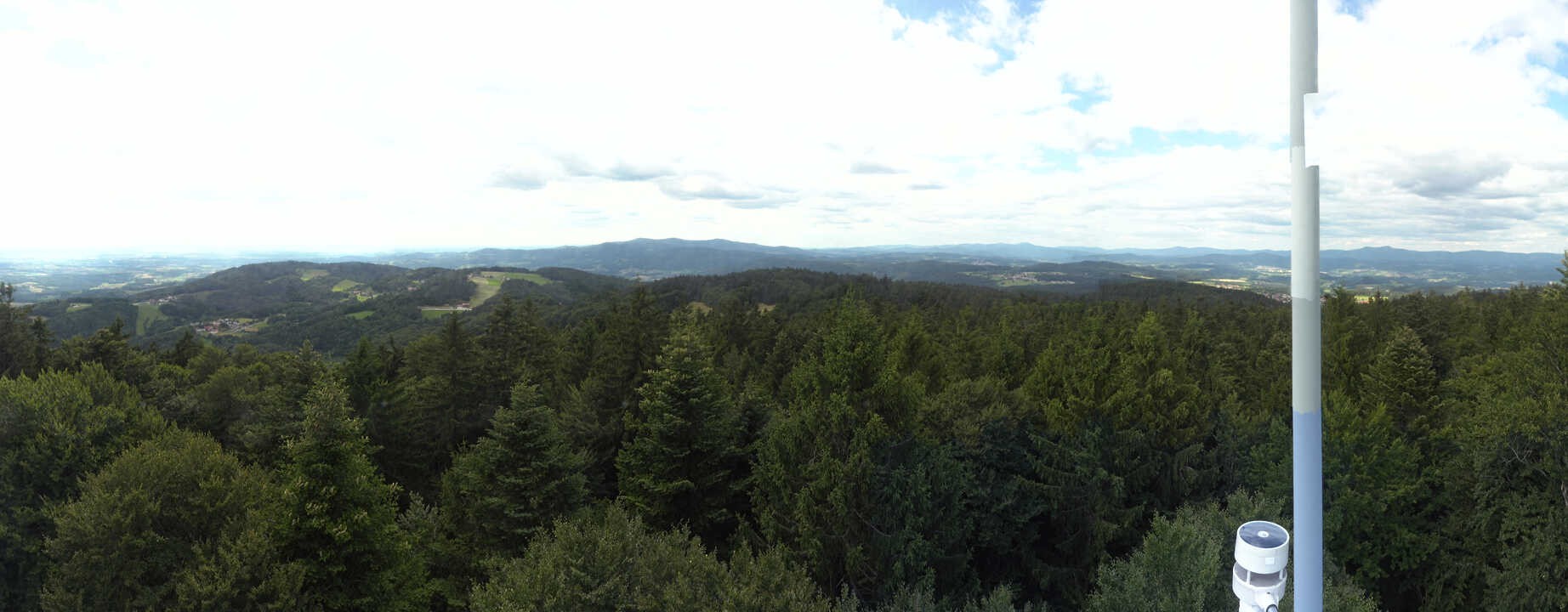 Archiv Foto Webcam Aussichtsturm am Brotjacklriegel