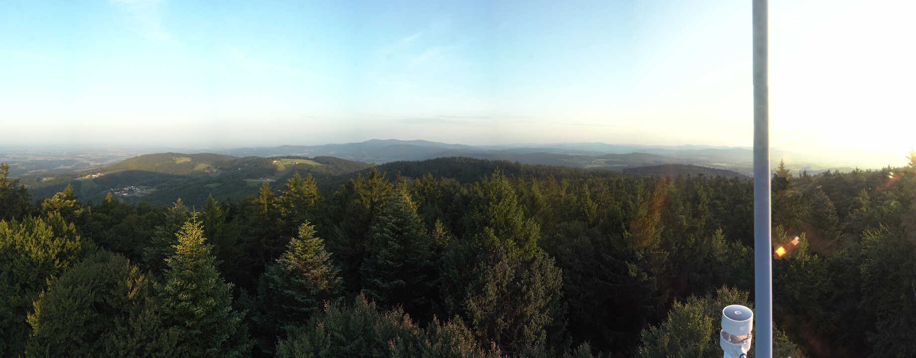 Archiv Foto Webcam Aussichtsturm am Brotjacklriegel
